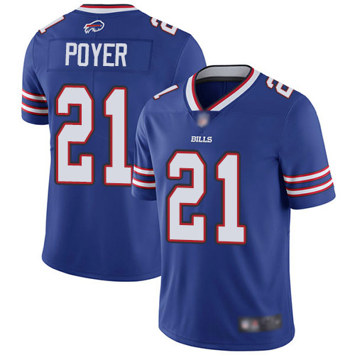 Men Buffalo Bills 21 Jordan Poyer Royal Blue Team Color Vapor Untouchable Limited Player NFL Jersey